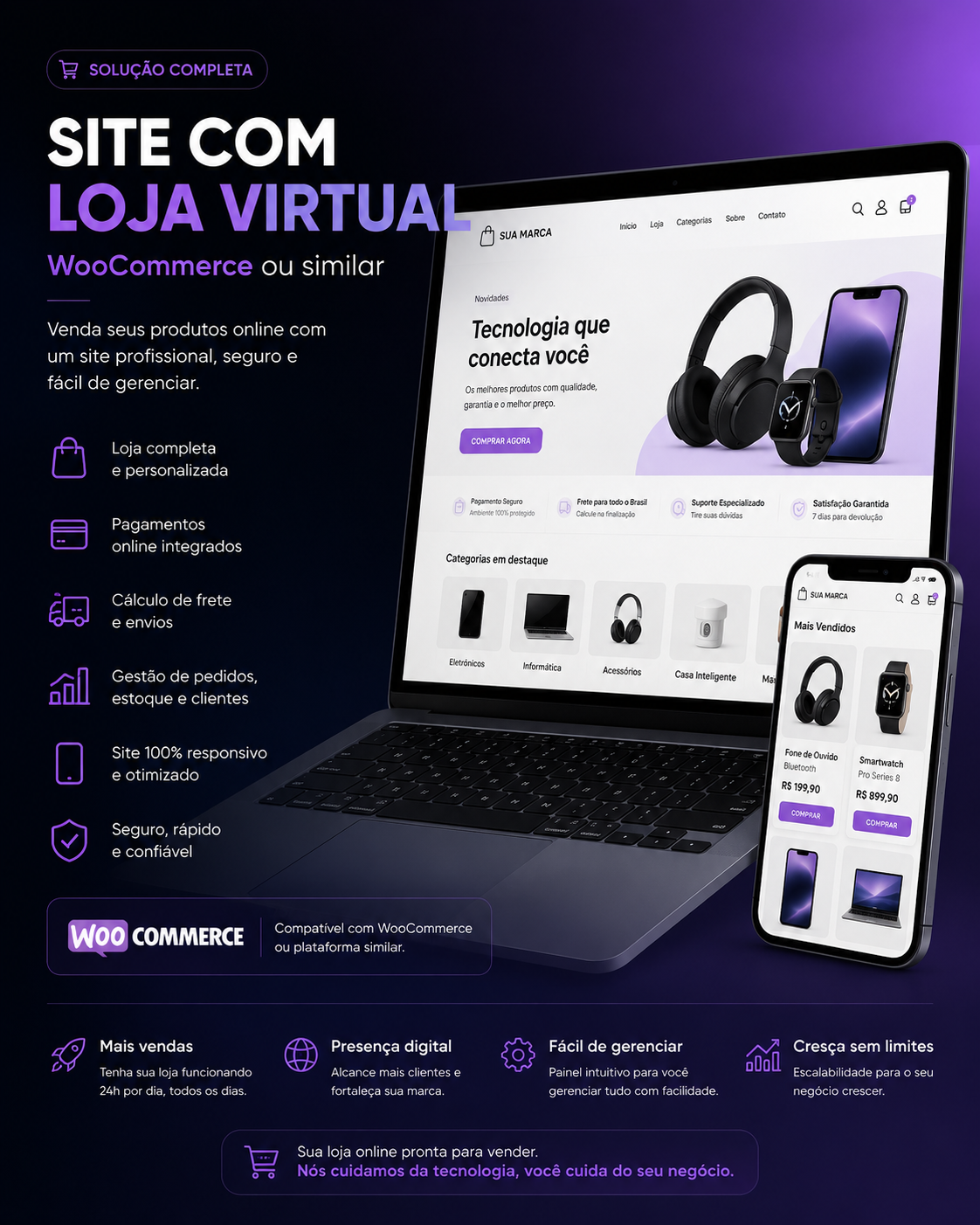 site com loja virtual (woocommerce ou similar) site com loja virtual (woocommerce ou similar)