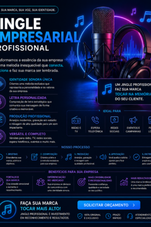 jingle empresarial profissional