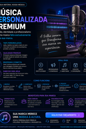 música personalizada premium