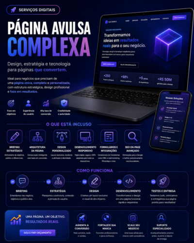 Home página avulsa complexa